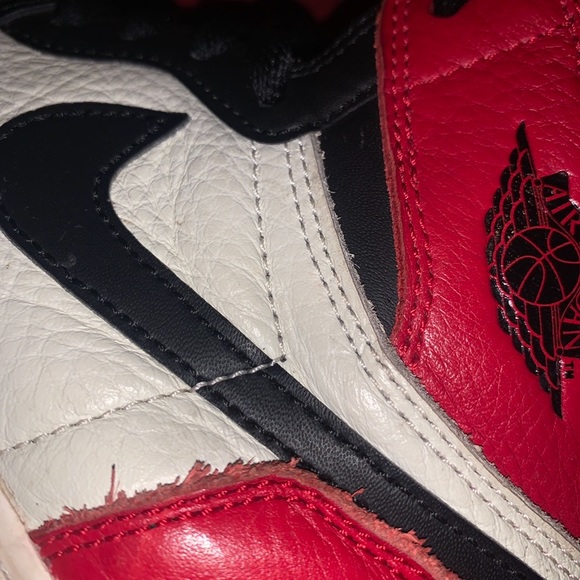 jordan 1 bred toes size 7 i’ll accept offers - Picture 8 of 9